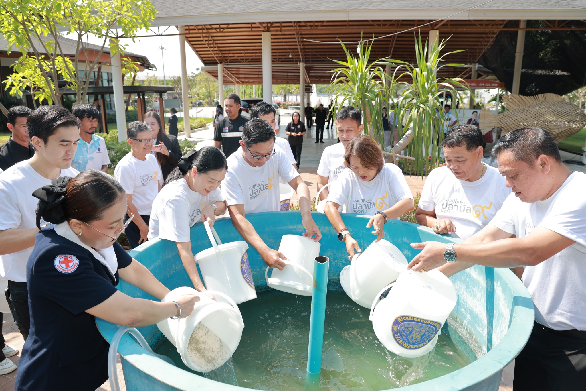 จังหวัดเพชรบุรี น้อมรำลึก 60 ปี ปลานิลพระราชทาน &ldquo;มีอยู่ มีกิน เพราะปลานิลของพ่อ&rdquo; ครั้งที่ 9 พร้อมรวมพลังบริจาคโลหิตถวายเป็นพระราชกุศล
