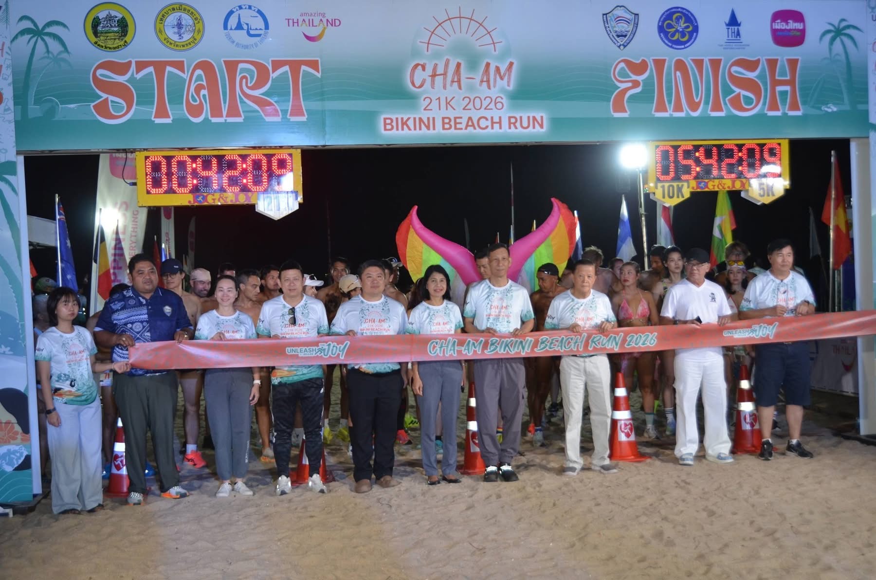 สีสันชายหาด! &ldquo;Cha Am Bikini Beach Run 2026&rdquo; ครั้งที่ 17 ปลุกกระแสท่องเที่ยวเมืองเพชรคึกคัก นักวิ่งไทย-ต่างชาติร่วมชิงชัยนับพัน