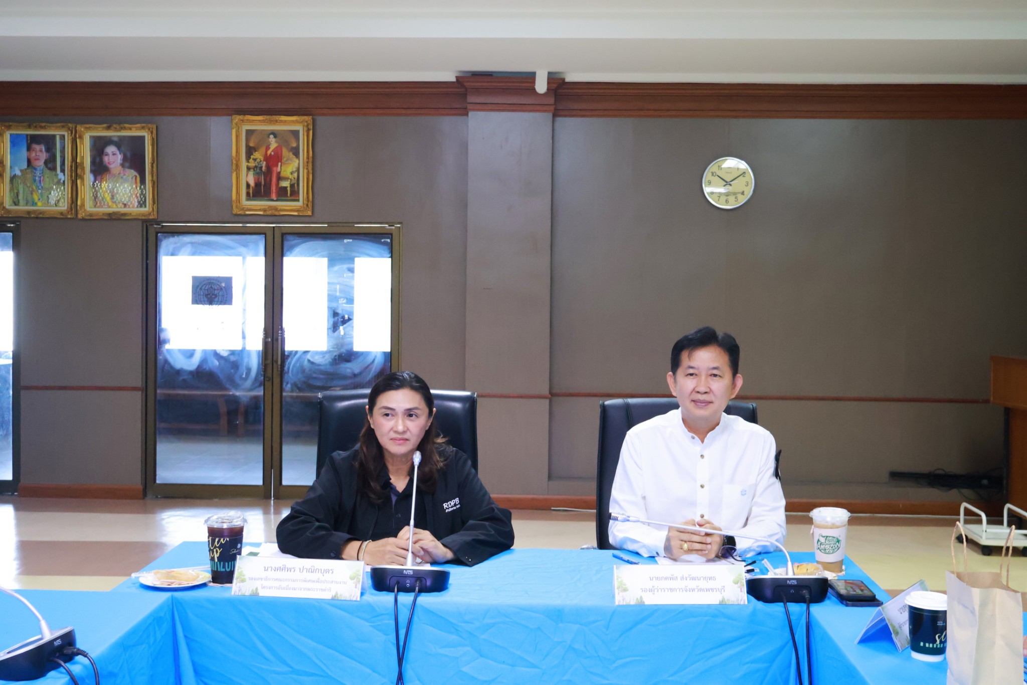 สำนักงาน กปร. ลงพื้นที่จังหวัดเพชรบุรี ขับเคลื่อนการประเมินผลโครงการแก้ไขปัญหาช้างป่าตามแนวพระราชดำริ